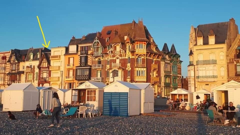 Charmant Appartement Avec Vue Face Mer Imprenable Mers-les-Bains Dış mekan fotoğraf