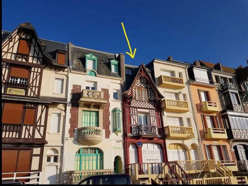 Charmant Appartement Avec Vue Face Mer Imprenable Mers-les-Bains Dış mekan fotoğraf
